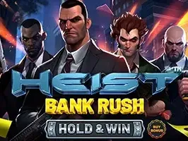 HEIST BANK RUSH HOLD and WIN game cover